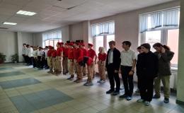 21.11.2023г. наша школа заняла первое место в военно-спортивной игре "Зарница"